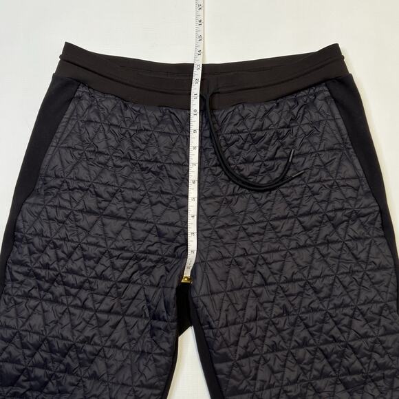 $149 ATHLETA Women's 14 Solstice Jogger Quilted Puffy Pants Black Pockets 467123 - Picture 5 of 10